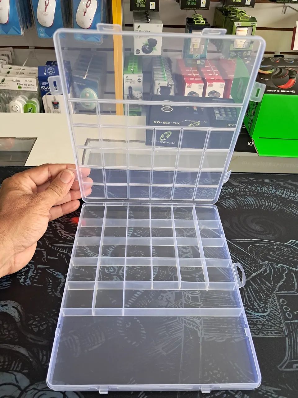 Organizador de peças pequeno
