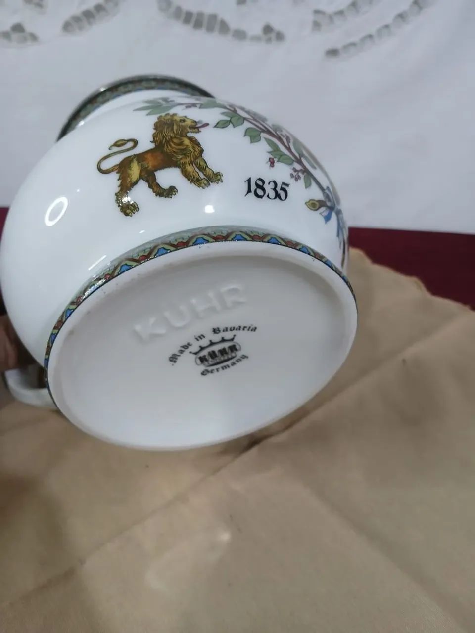 Antigo Caneco Tankard Alemão Bavaria Germany - Foto 5