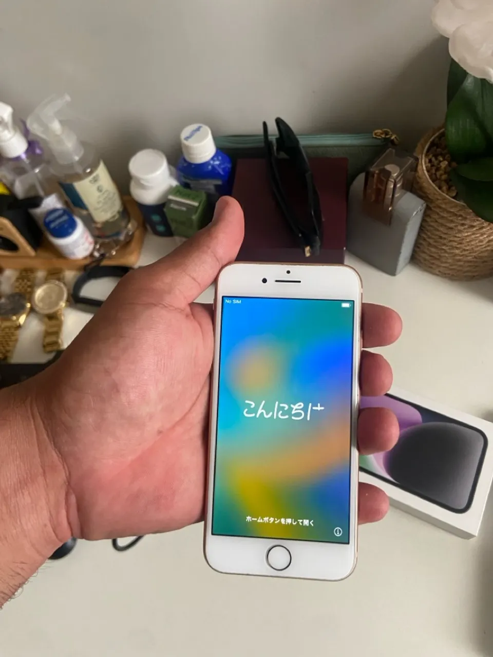IPhone 8 256 GB dourado única dona