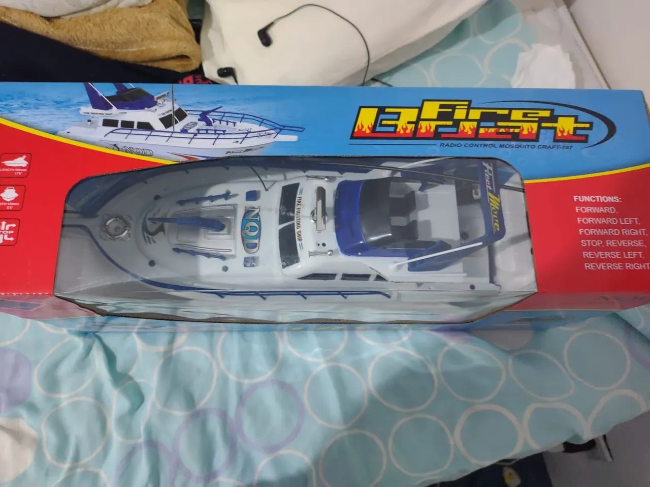 Barco de Brinquedo Bombeiro - Diversão Aquática! - Foto 3
