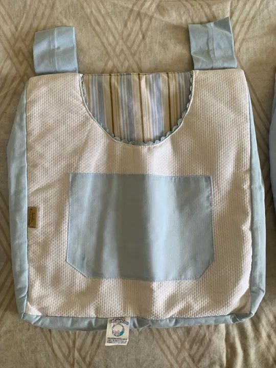 Organizador de Berço 3 Divisórias menino - Foto 3