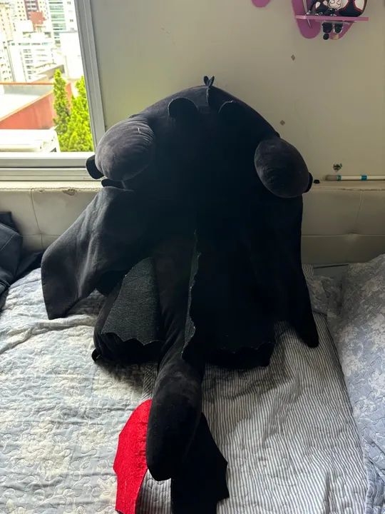 pelúcia gigante banguela como treinar seu dragão , em bom estado. De máquina mega plush - Foto 5