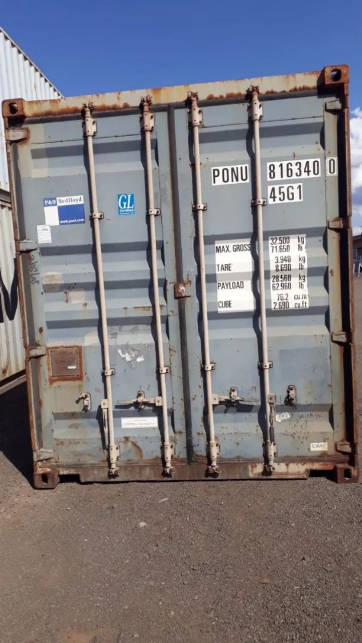 Container HC - Padrão Maersk usado - Foto 3