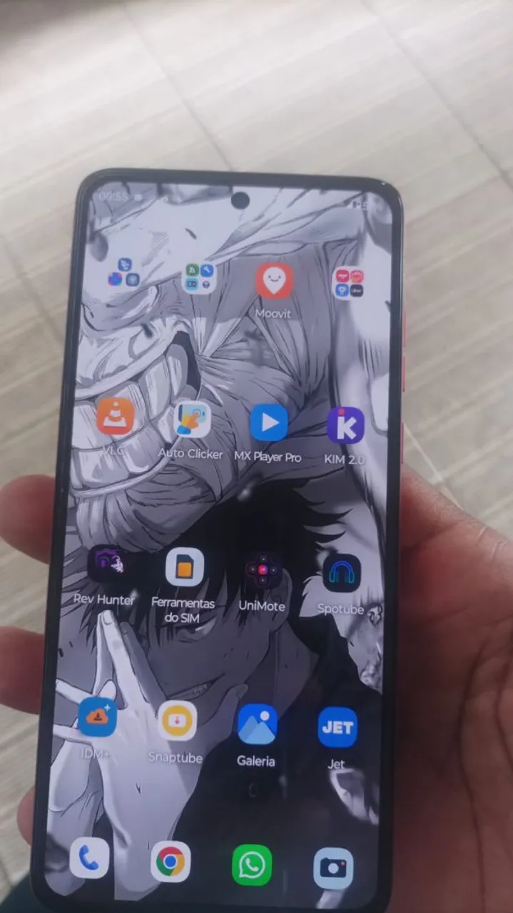 Moto g84, aparelho sem mais com capa, carregador e caixa