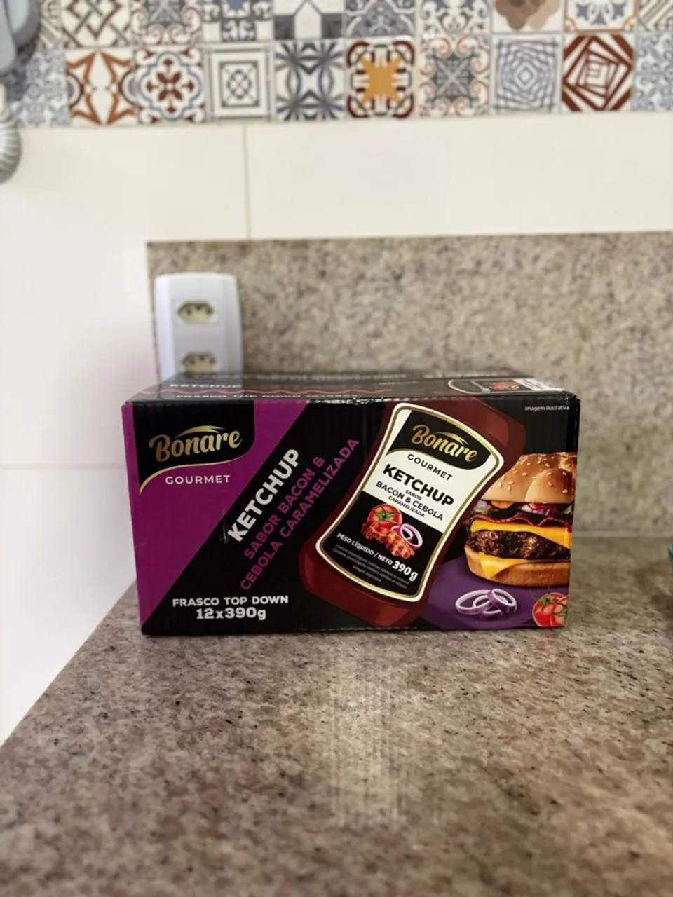 Ketchup Gourmet Bacon e Cebola Caramelizada Bonare
