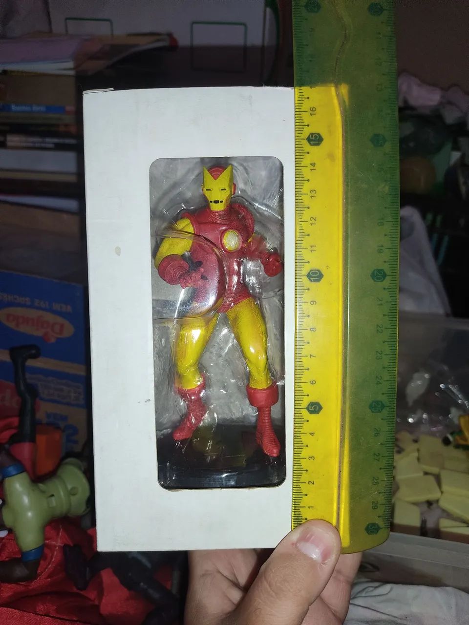 ACTION FIGURE Marvel Fact Files Classic Special #1 HOMEM DE FERRO CLASSICO, Colecionável  - Foto 2