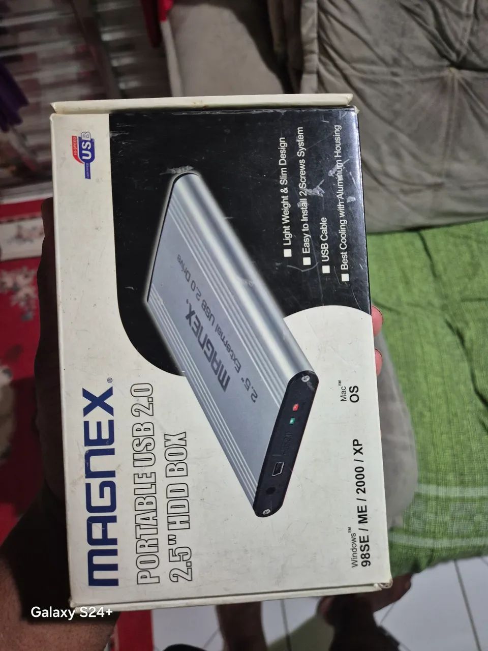  HD 2.5'' Externo USB 2.0 MagneX 160GB