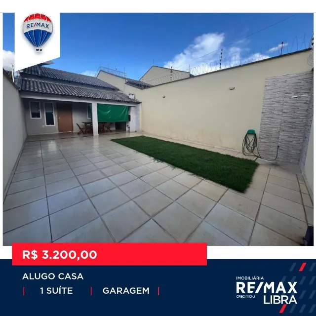 IMOBILIÁRIA RE/MAX LIBRA ALUGA CASA MOBILIADA