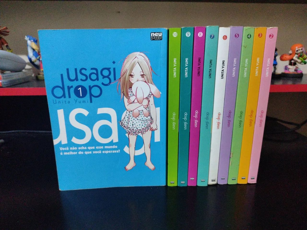 Usagi Drop - Mangá Completo (Volumes 1 a 9)