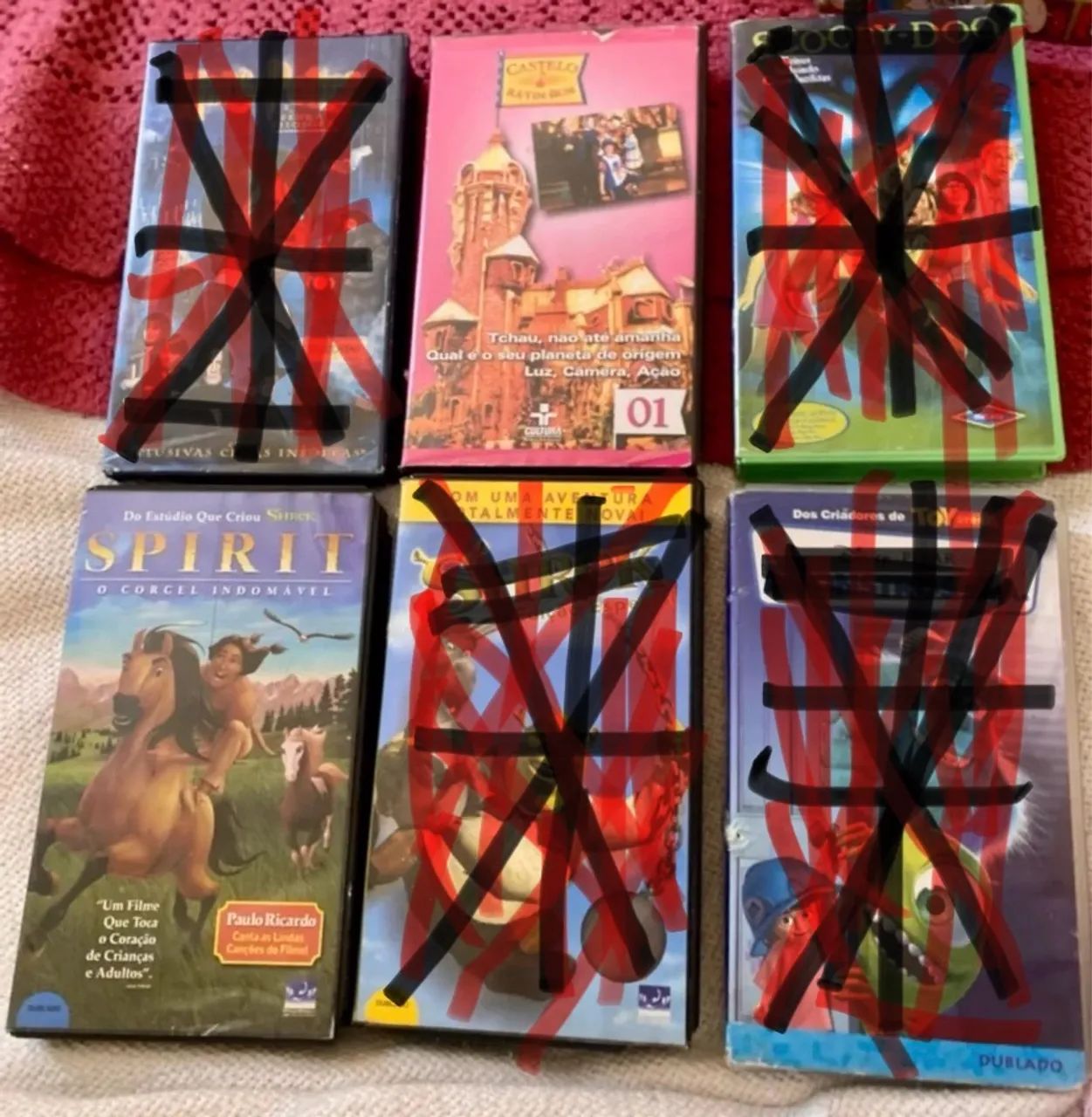 A partir de 5 fitas VHS,10,00(cada fita), escolha qual desejar - Foto 4