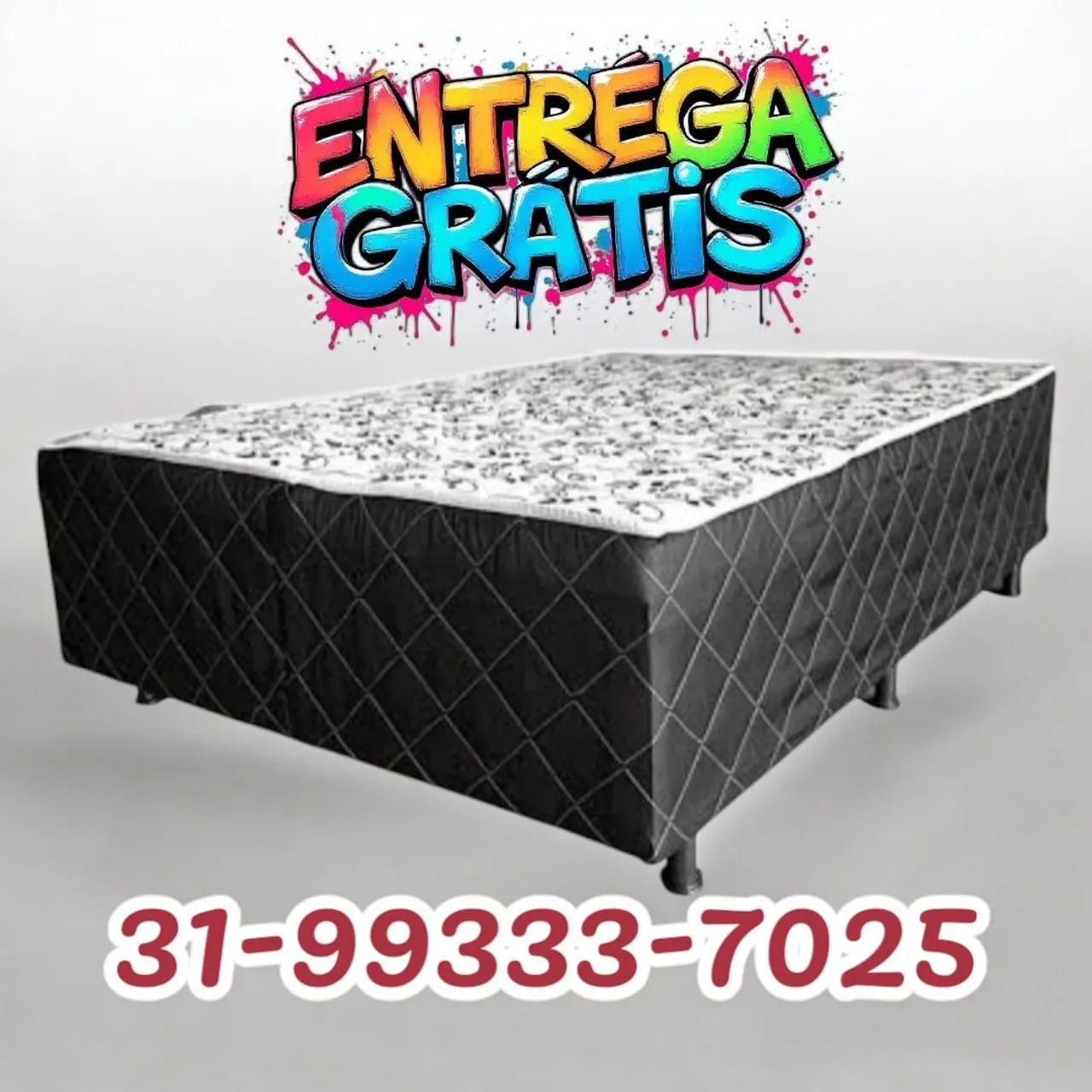Cama Box com Entrega Grátis! $299,90