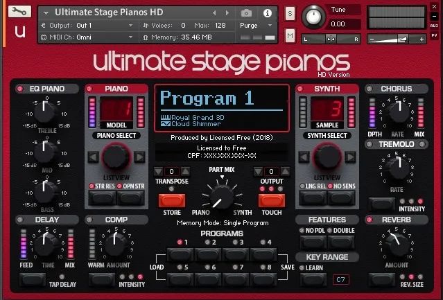 Ultimate Stage Pianos 