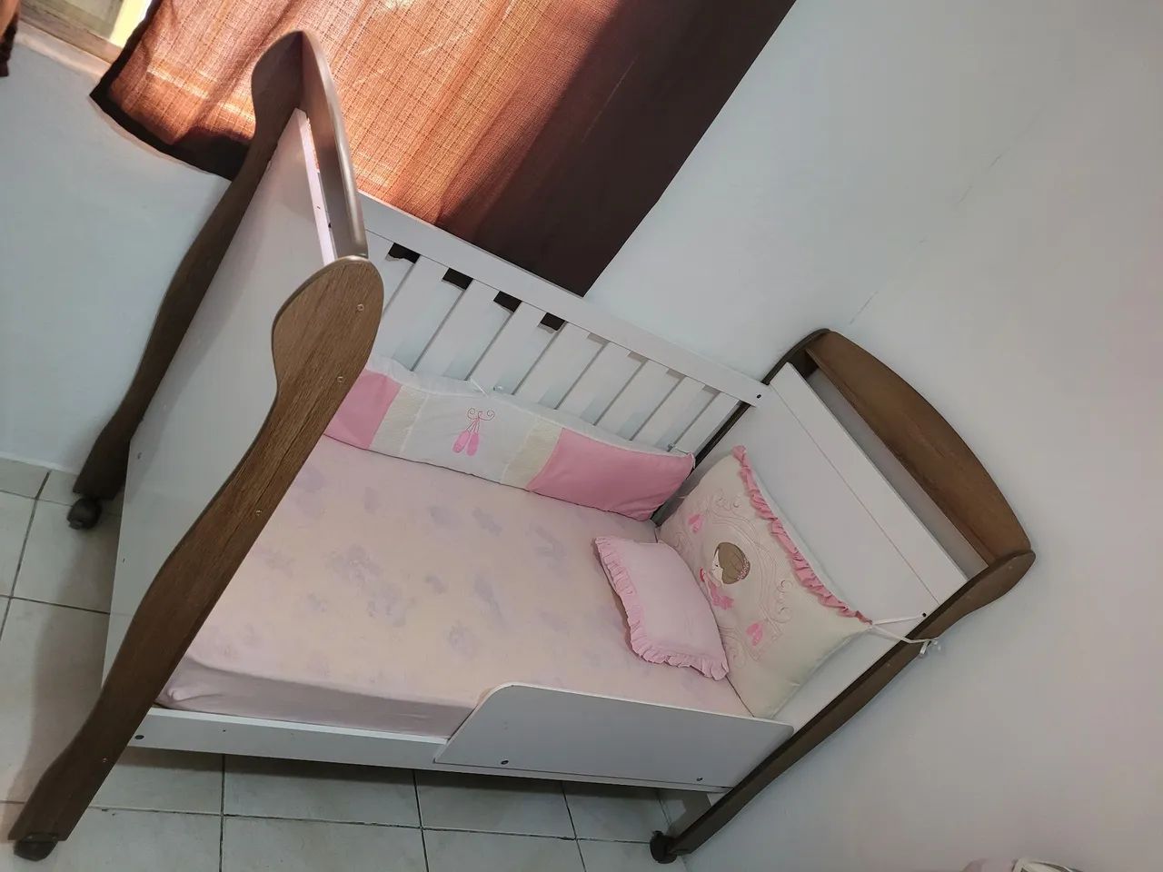 Berço Americano Danny Branco Fosco Mezzo