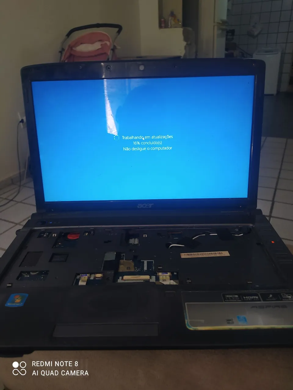 Notebook Acer antigo