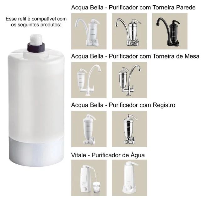 REFIL P/ ACQUA BELLA/VITA RV-01