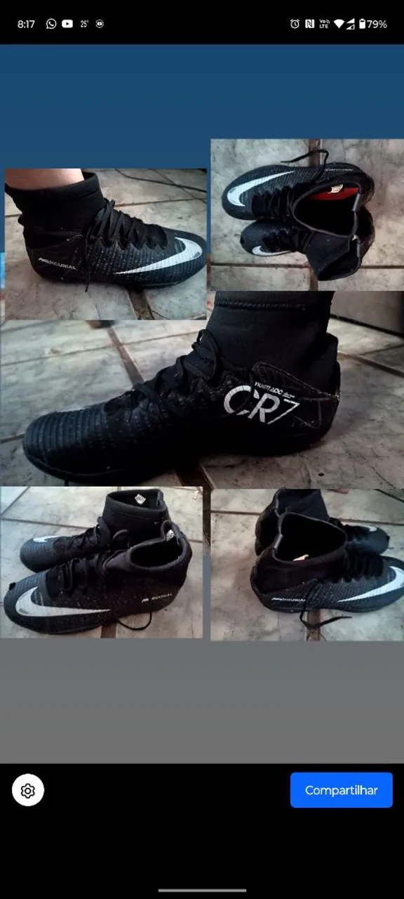 Chuteira Nike Mercurial CR7