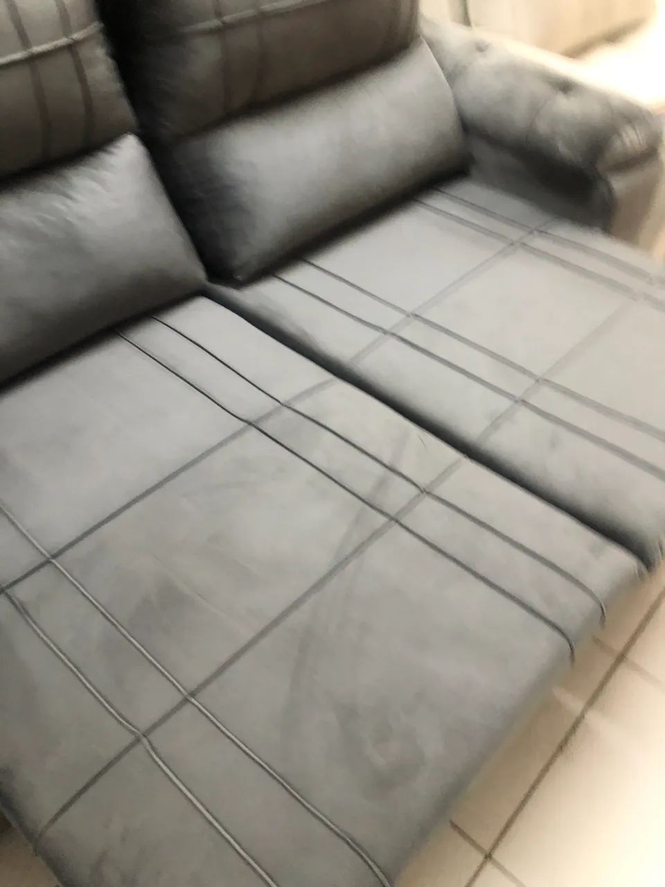 Sofá retrátil e reclinável 2m / NOVO / ENTREGAMOS  - Foto 3