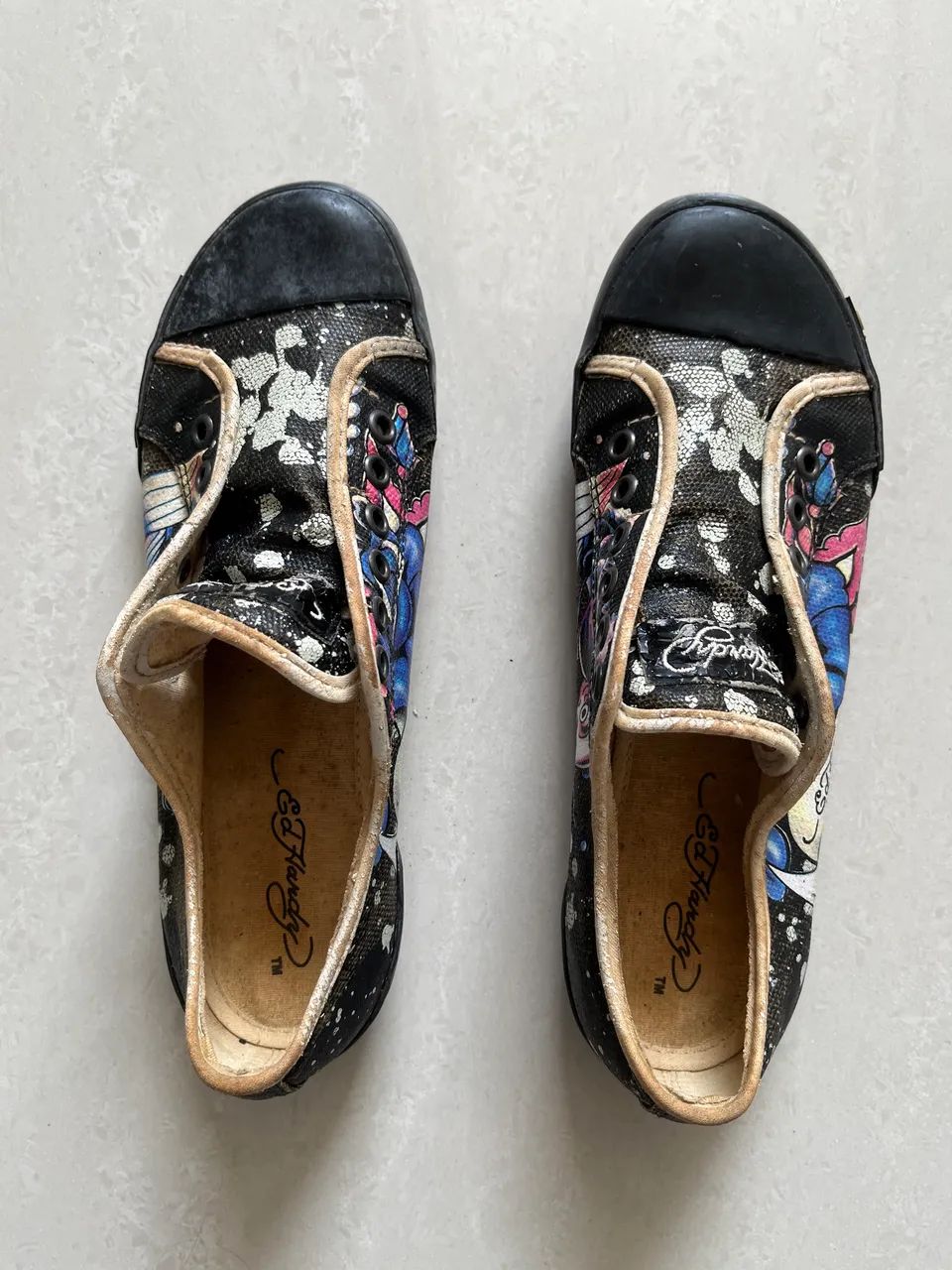 Tenis Ed Hardy tamanho 36 - Foto 3