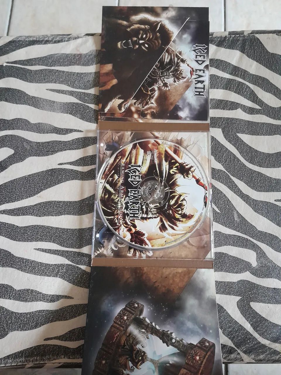 Cd digipack-  Iced Earth - Framing Armageddon