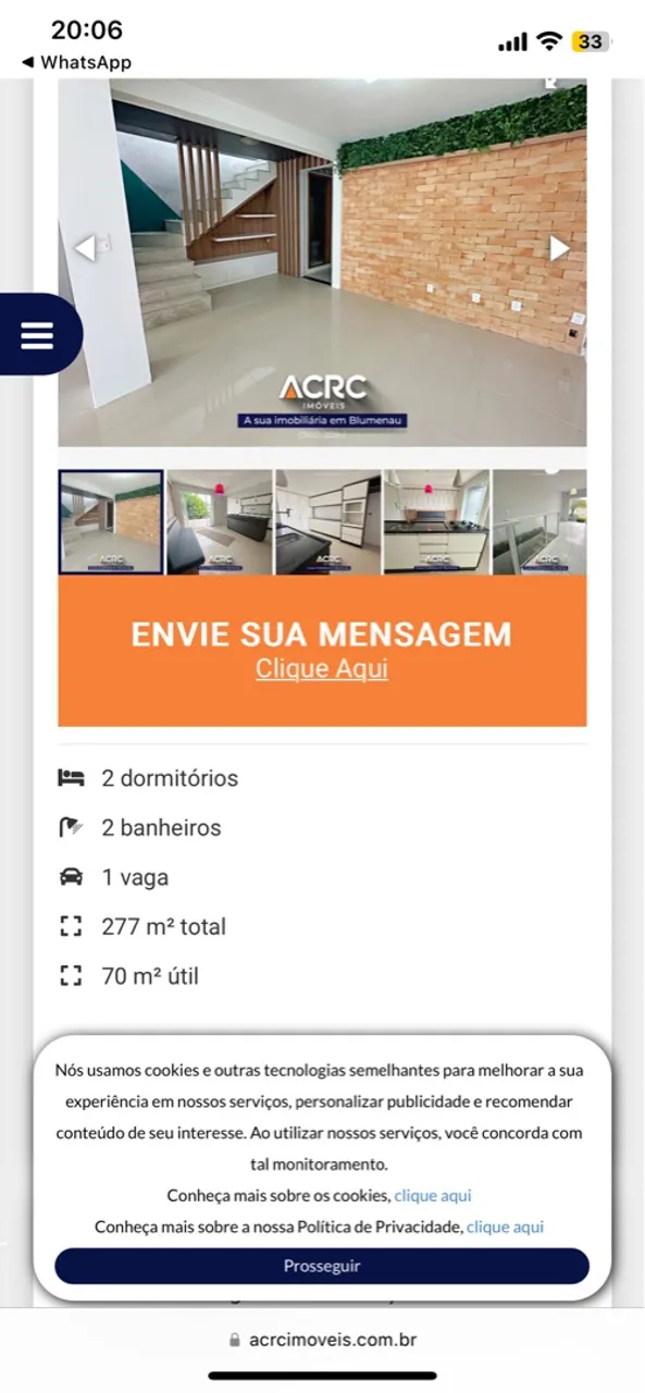Casa em Itoupavazinha Blumenau