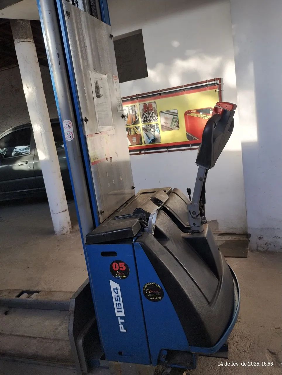 EMPILHADEIRA ELÉTRICA PT1654 - Foto 4