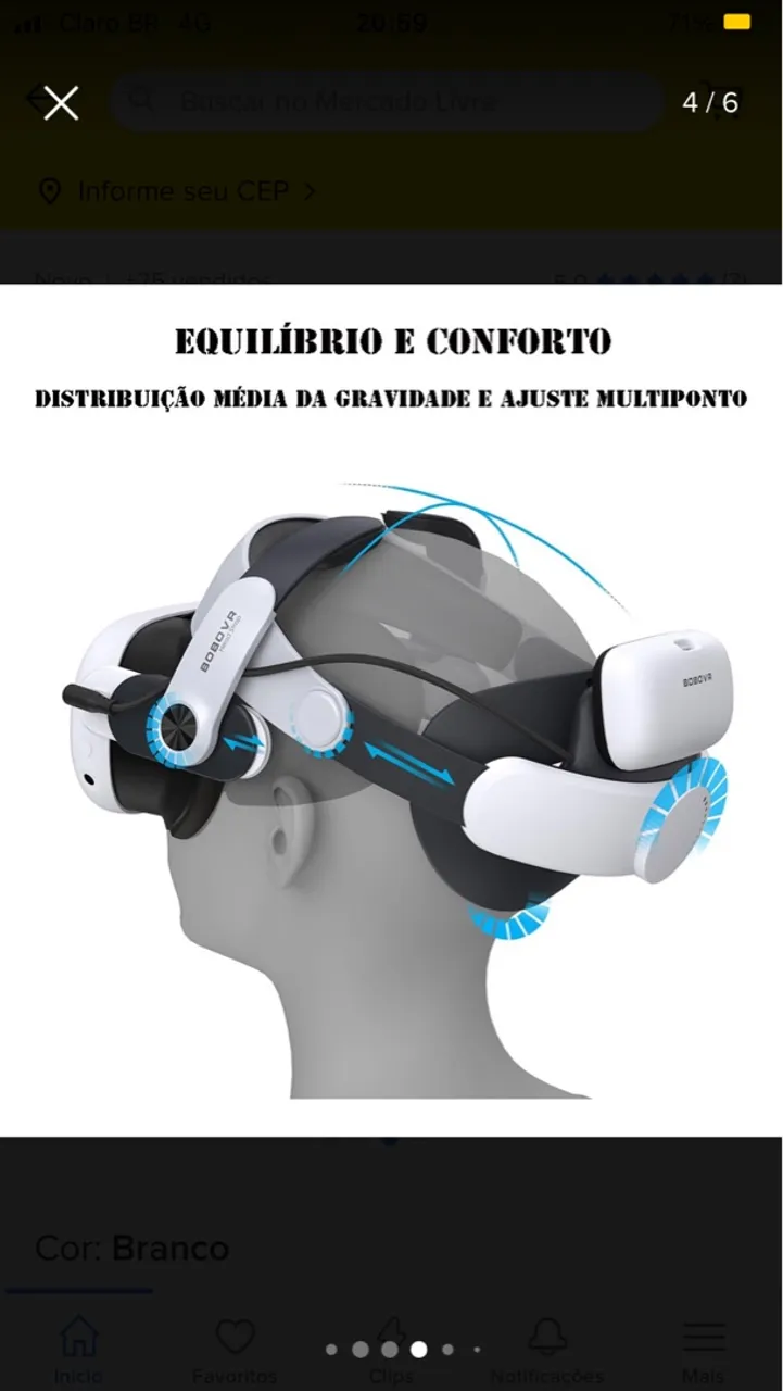 Óculos virtual vr2 quest 128G