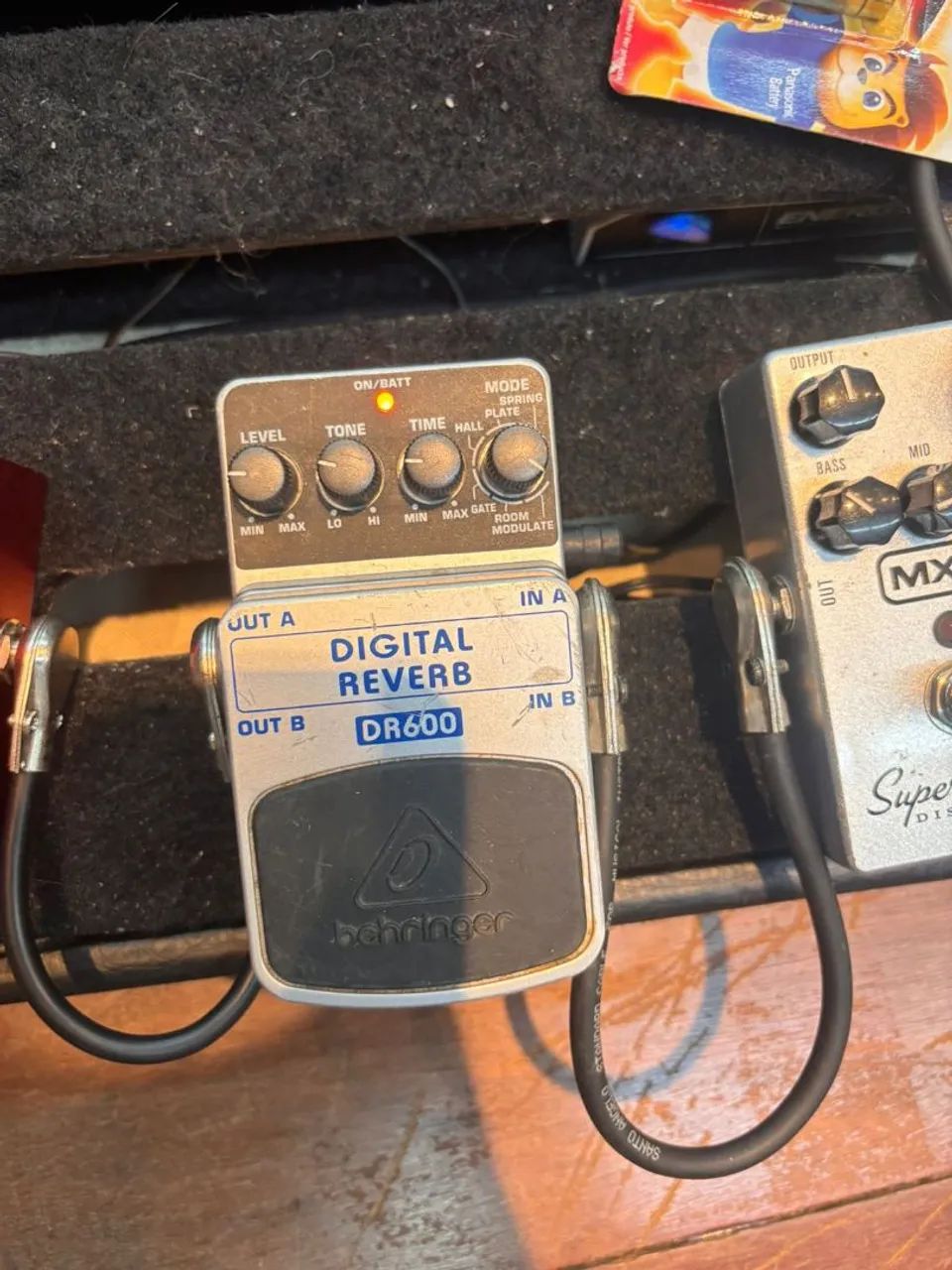 Pedal Behringer DR600 Digital Reverb