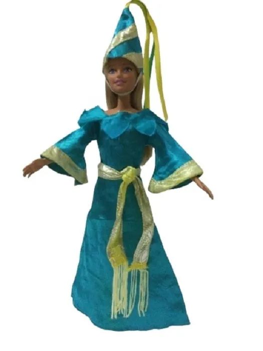 Roupa Fantasia Da Boneca Julia Ano 1995 Princesa Guinevere - Foto 5