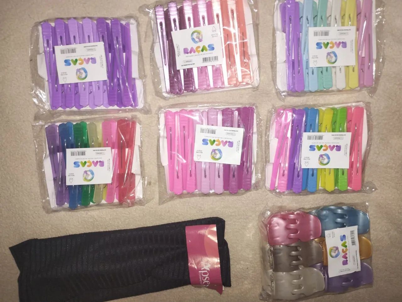 Cabelos e prendedor de cabelo  - Foto 3