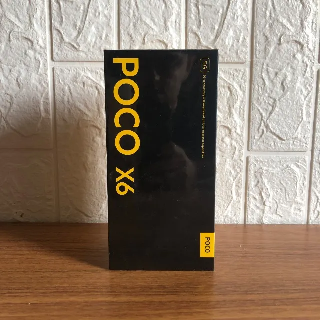 Xiaomi Poco X6 512gb Preto Snapdragon 7s Gen 2 Lacrado