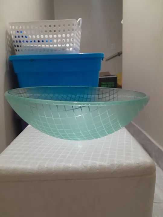 Cuba de Vidro para Banheiro