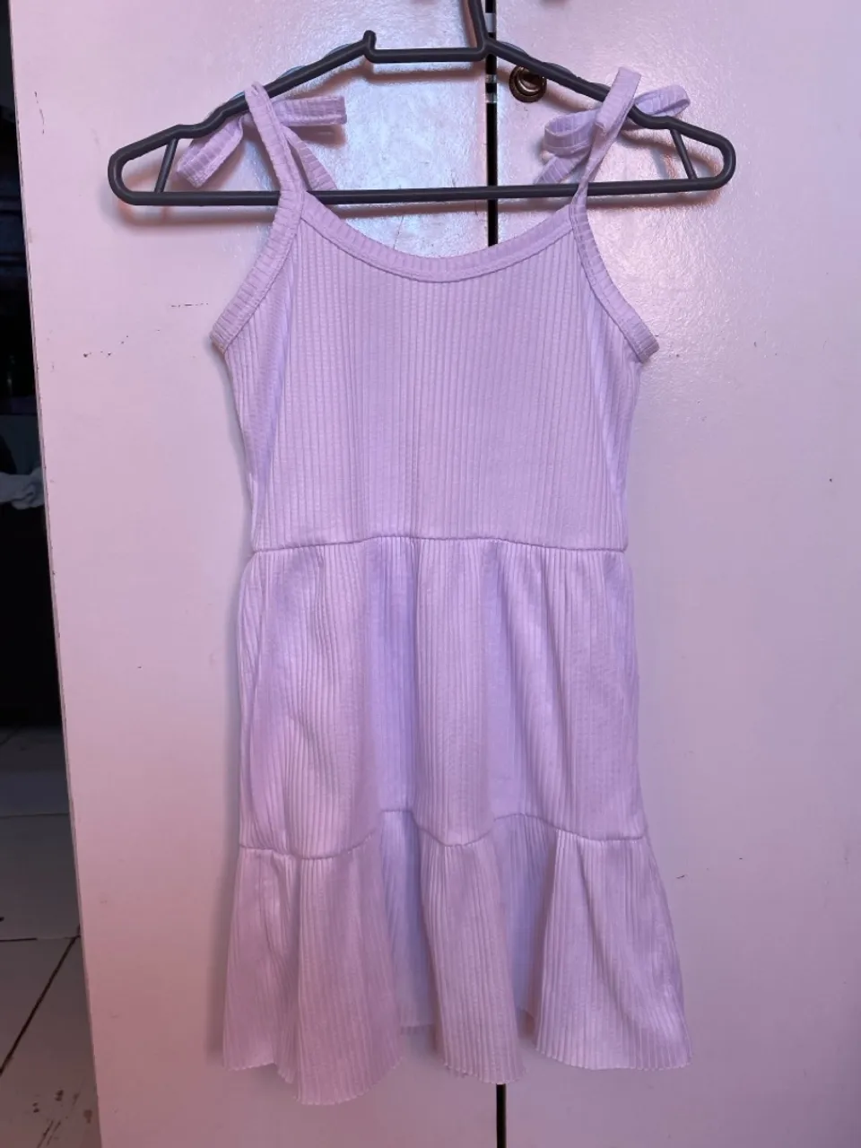 Vestido usado 1 vez TAM:4 anos