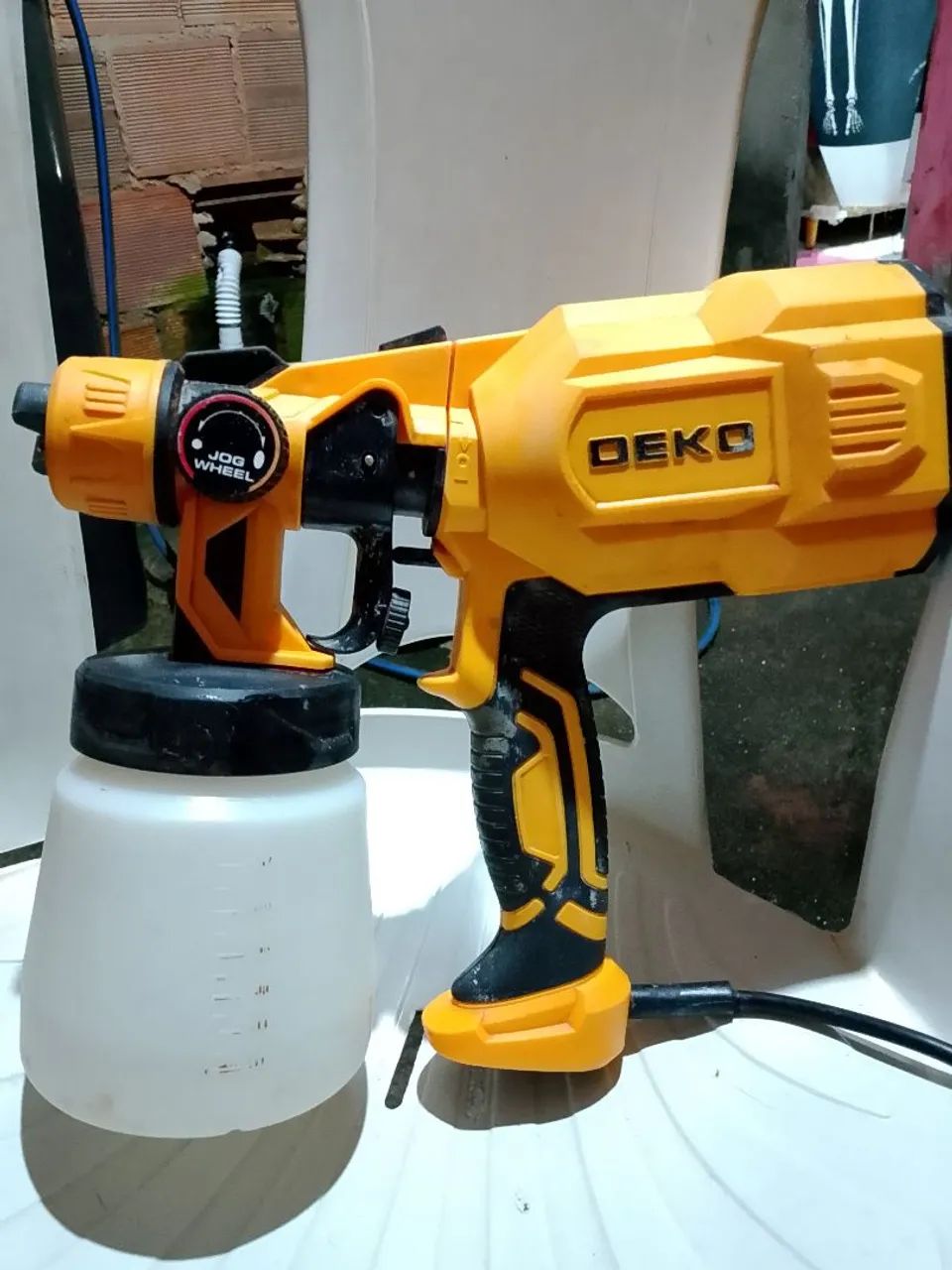 Pistola de pintura e purificador funcionando perfeitamente  - Foto 2