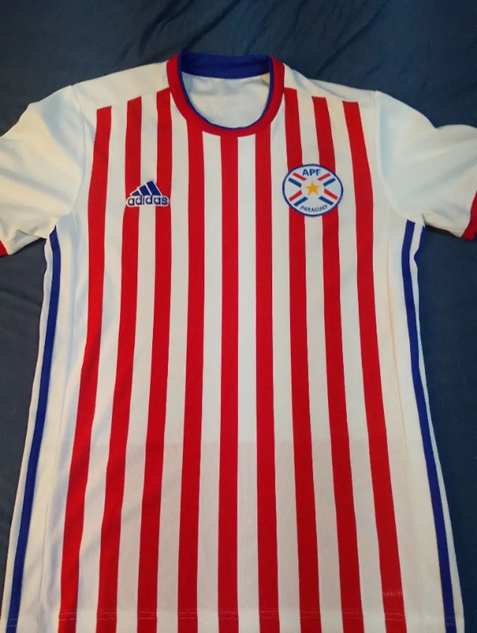 Original - Camisa Home Paraguai 2018 - Adidas - Tamanho P