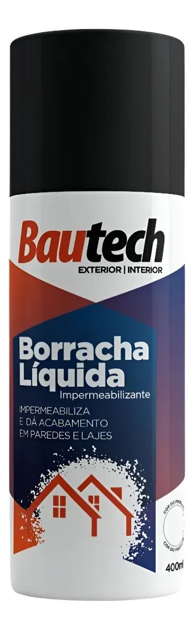 Mega Borracha Liquida Solução Total Bautech Spray 400ml