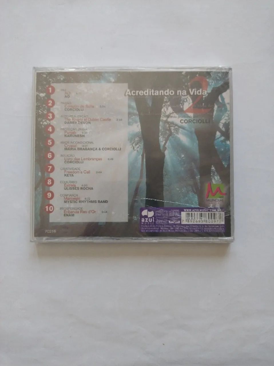 CD -ACREDITANDO NA VIDA 2 - COM CORCIOLLI - Foto 2