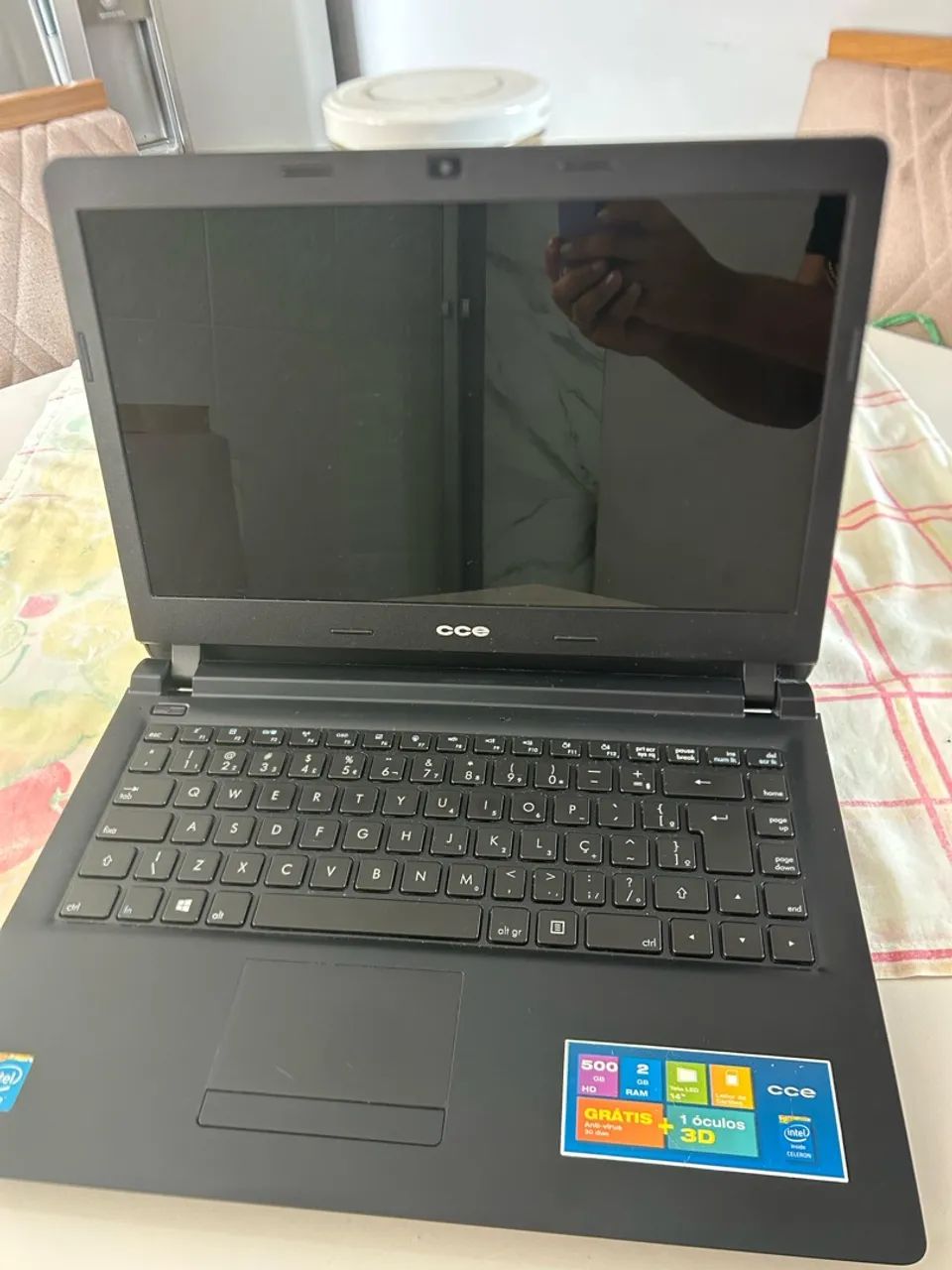 Notebook CCE 500GB HD 2GB RAM