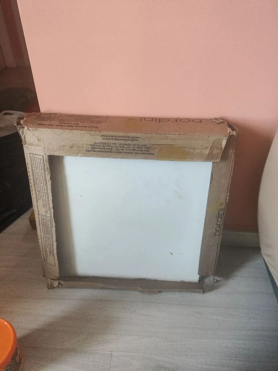 Piso cerâmica Nardini branco 8 peças 