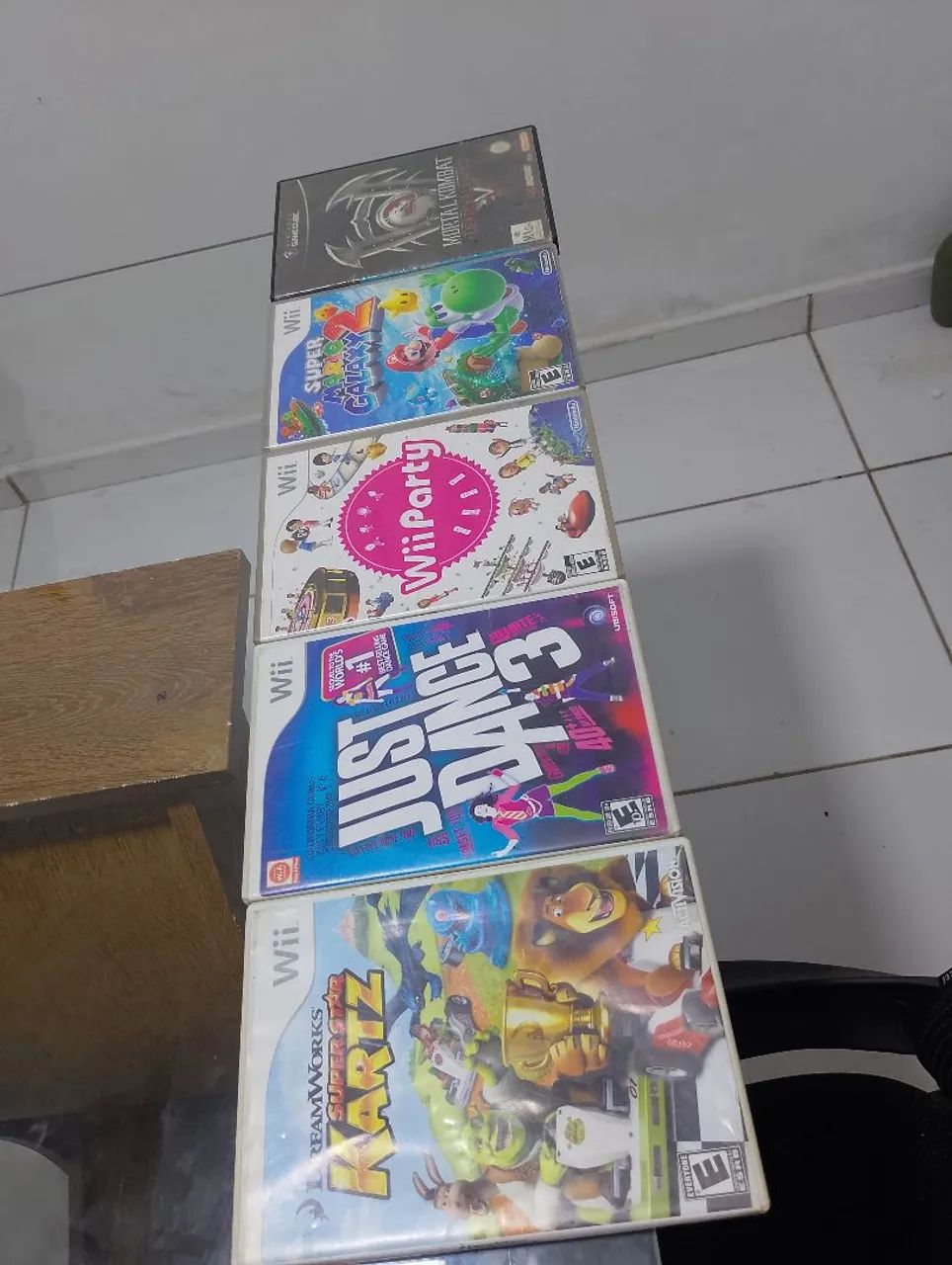 Wii Black Console com Jogos - Foto 5