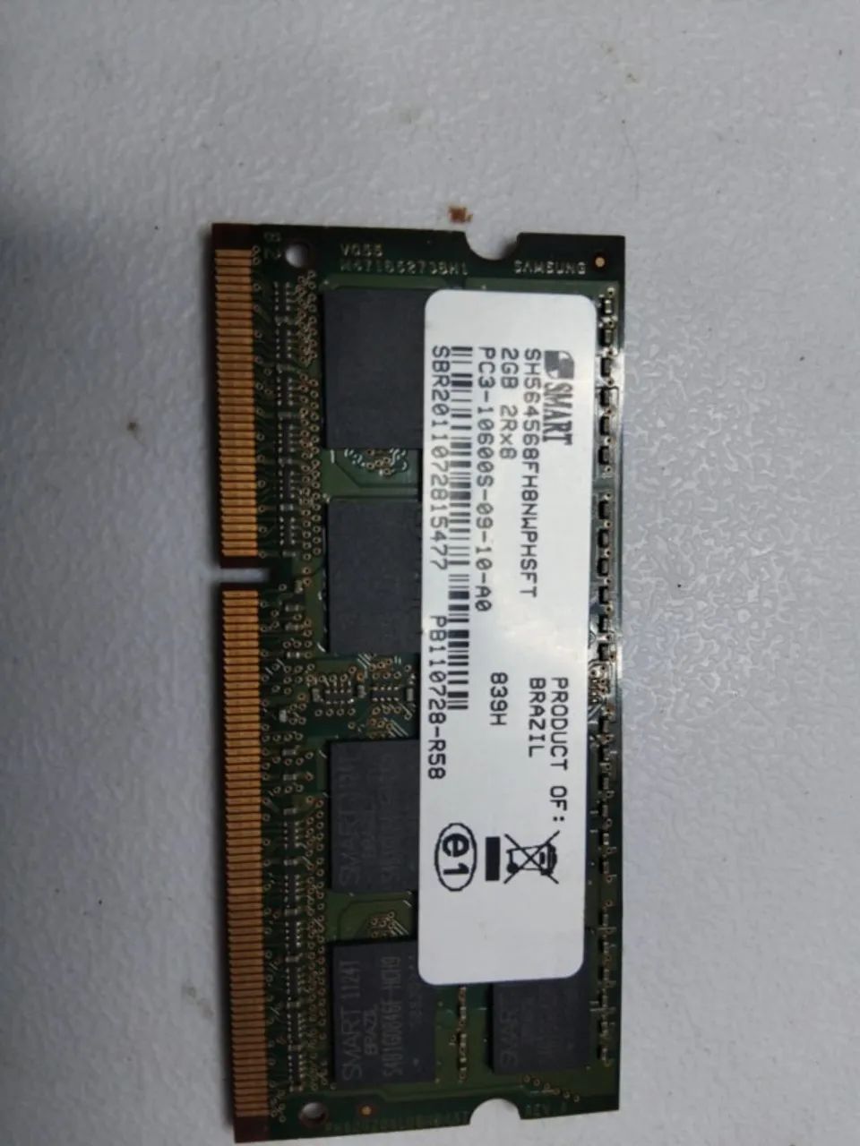 Memoria 2gb Pc3l 12800s 1.35v Para Notebook - Foto 2