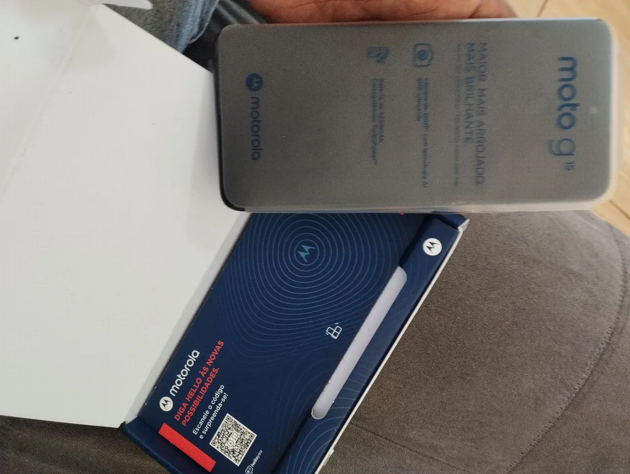 Celular novo nunca usado  moto g15 novo nunca usado 