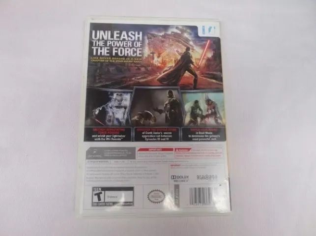 Star Wars The Force Unleashed - Original Americano Para Wii - Foto 2