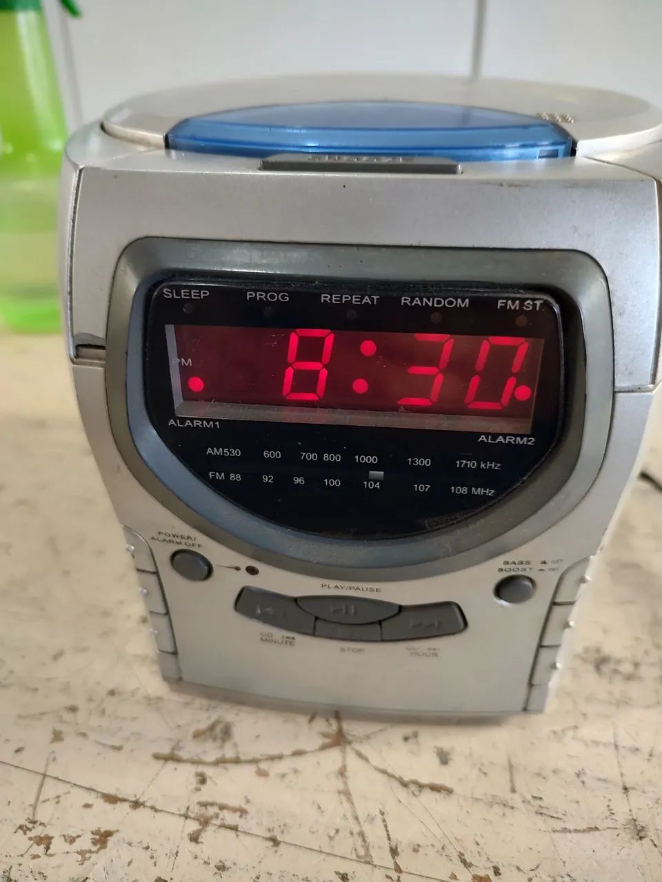 Rádio Relógio funcionando leia