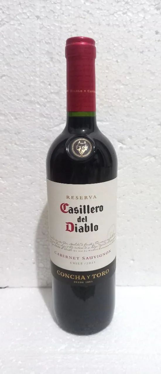 Vinho tinto Cabernet Sauvignon Casillero Del Diablo 750ml. - Foto 5