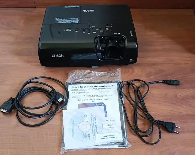 Epson S5 Projetor com Defeito Apenas Para Peça Preto (Usado)64595549164929120