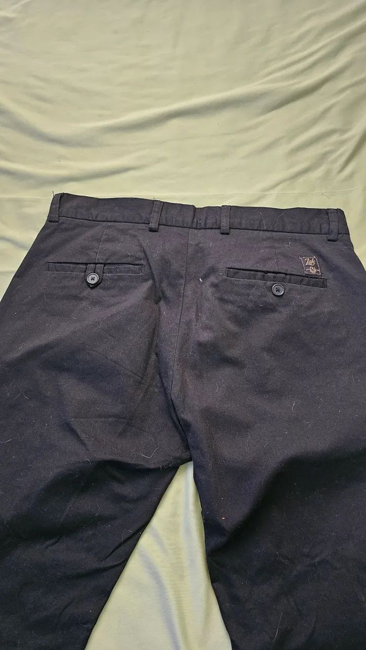 Calça Social Zak Preta - Tamanho 40 - Foto 3