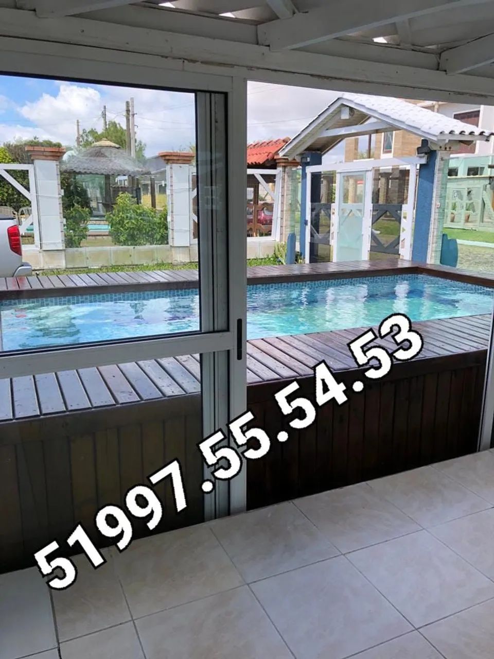 ALUGUEL TEMPORADA CASA COM PISCINA - TRAMANDAI - PRAIA OÁSIS SUL - Foto 3