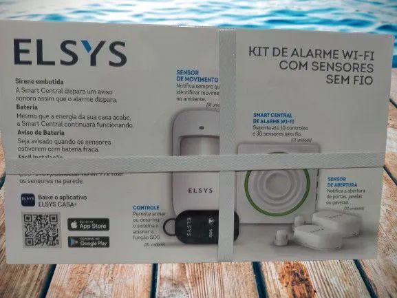 Kit Alarme Wi-Fi Elsys com Sensores Sem Fio - Foto 3