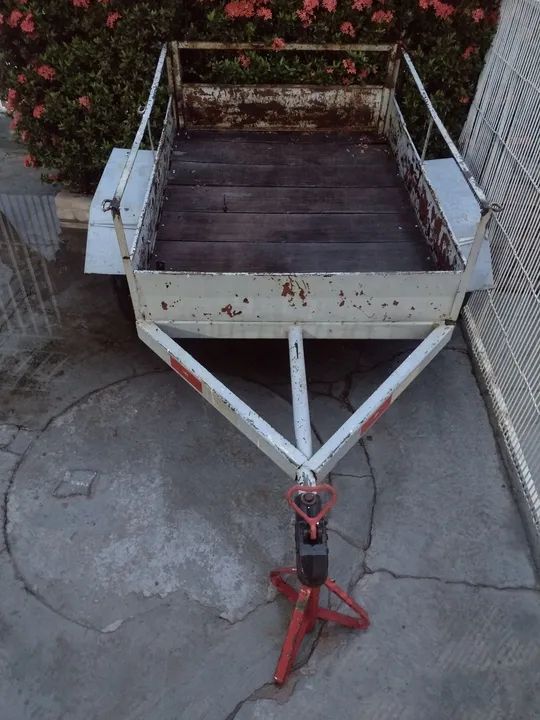 Carreta de reboque em ótimo estado - Foto 4