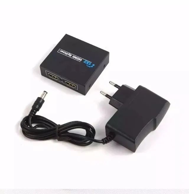 Splitter 1x2 Divisor Hdmi Hdcp 1 Entrada 2 Saídas Full Hd 3d - Foto 6